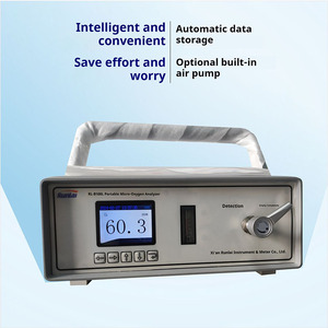Analyseur de gaz d'oxygène portable Runlai Professional B100L, affichage numérique LCD, détecteur d'oxygène personnalisable - Product Image 5
