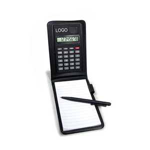Pocket Leather Cover Notebook-Rechner mit Stiftset - Product Image 1