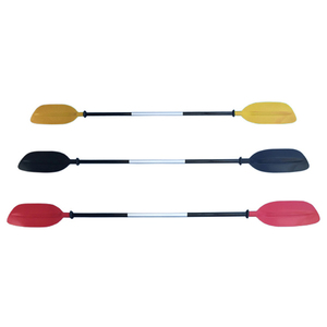 Özel Logo 2-PC renkli alüminyum Kayak kürekler sörf bağlantı parçaları için el yapımı tekne küreler özelleştirilebilir - Product Image 4