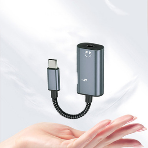 Universal Tipo-C 3,5mm DAC Auricular Cable Adaptador de auriculares Divisor Convertidor de carga 32bit 384kHz Digital-Decodificador - Product Image 4