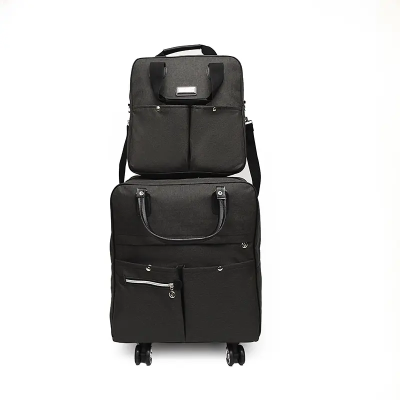 Sac d'affaires de voyage personnalisé sac à bagages à roulettes portable de grande capacité