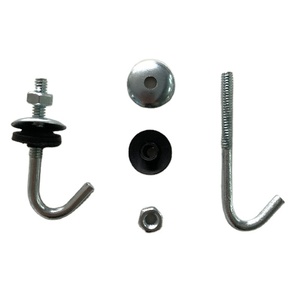 带螺母和垫圈的屋顶吊钩螺栓制造商螺栓建筑硬件 - Product Image 4