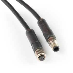 Công nghiệp M8 hàng không cắm 3/4/5/6/8 pin không thấm nước che chắn overmolded thẳng/góc cạnh nam nữ Pur/PVC kết nối - Product Image 4