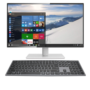 104キーUSB 2.0ワイヤレス充電式キーボードゴースト防止SCISSOR操作スタイルオフィスキーボード