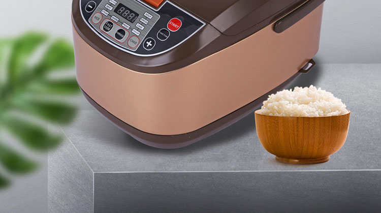 Home Cooking High Quality Commercial Cooker White Sliver Liner 8 IN 1 skylight smart multi  No Stick Rice Cooker