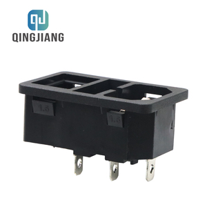 Industrial Three-in-One Extension <strong>Socket</strong> AC Power <strong>Socket</strong> with Embedded Card <strong>and</strong> 10A Fuse Holder 15A Rated Current NFC Network - Product Image 3