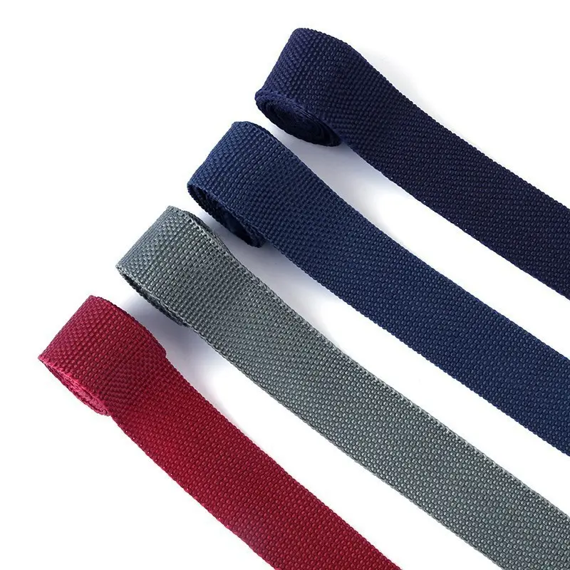 Sangle imperméable personnalisée pour sac de ceinture de haute qualité recyclée 1-5cm pour la conception accessoire de vêtement en sangle souple imprimée souple