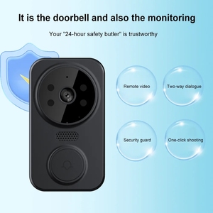 Timbre Visual inteligente Intercomunicador bidireccional Visión nocturna infrarroja Monitoreo remoto Sistema DE SEGURIDAD Wifi Video Timbre de puerta