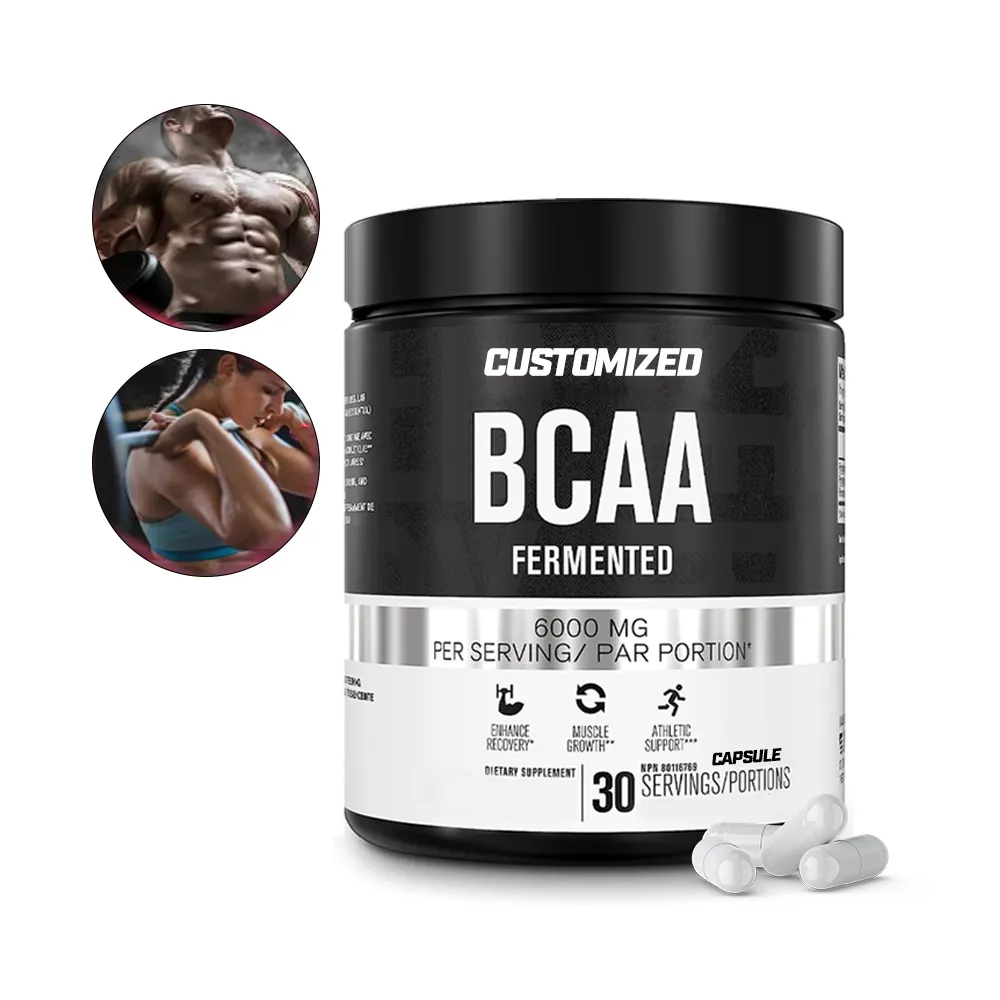 Bestseller Gmp Certified Muscle Growth leucina Iso leucina Valine BCAA Supplement Beef Amino Bcaa compresse Bcaa