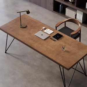 Modern <strong>Simple</strong> Design Solid Wood Large Board Table Warm Home Nordic Bedroom <strong>Computer</strong> <strong>Desk</strong> - Product Image 4