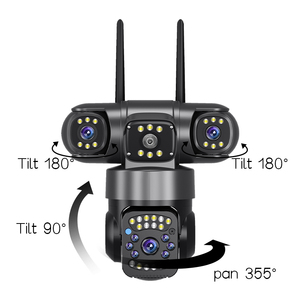 Yousee 4G kablosuz HD ağ akıllı CCTV IP kamera sistemi ile 3 lensler 6MP uzaktan izleme PTZ güvenlik kameraları - Product Image 1
