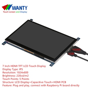 Raspberry Pi 3 Touch Screen 7 "Usb Full HD Computer portatile Laptop Display modulo Monitor LCD