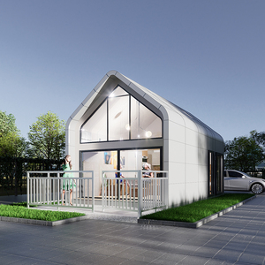 High Quality <strong>a</strong> Frame Roof <strong>House</strong> Prefab <strong>a</strong> Shape Structure Small Cabin Triangle <strong>House</strong> Luxury <strong>a</strong> Frame Triangular <strong>House</strong> - Product Image 3
