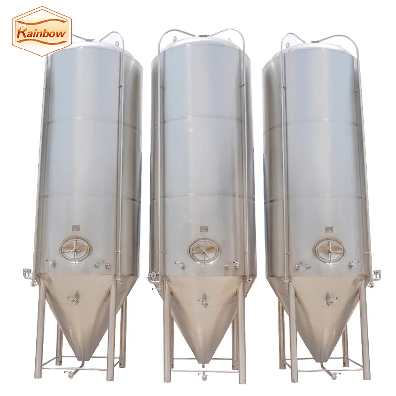 Cerveja fermentador cônico de aço inoxidável, 1000 litros BBT, 1000l BFV