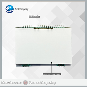 hochfeste 12864 lcd anzeige SJXD12864-4650 COG dot matrix display RGB hintergrundbeleuchtungsmodul st7565r drive controller - Product Image 2