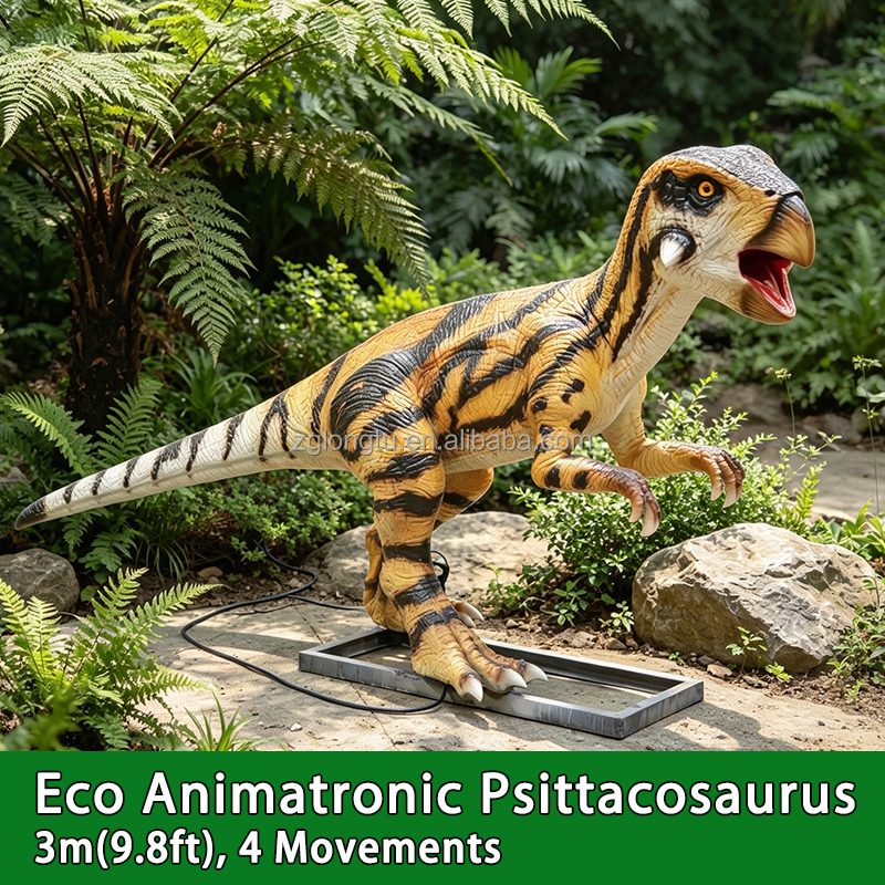 Eco Psittacosaurus-3m(9.8ft) 4 Movements