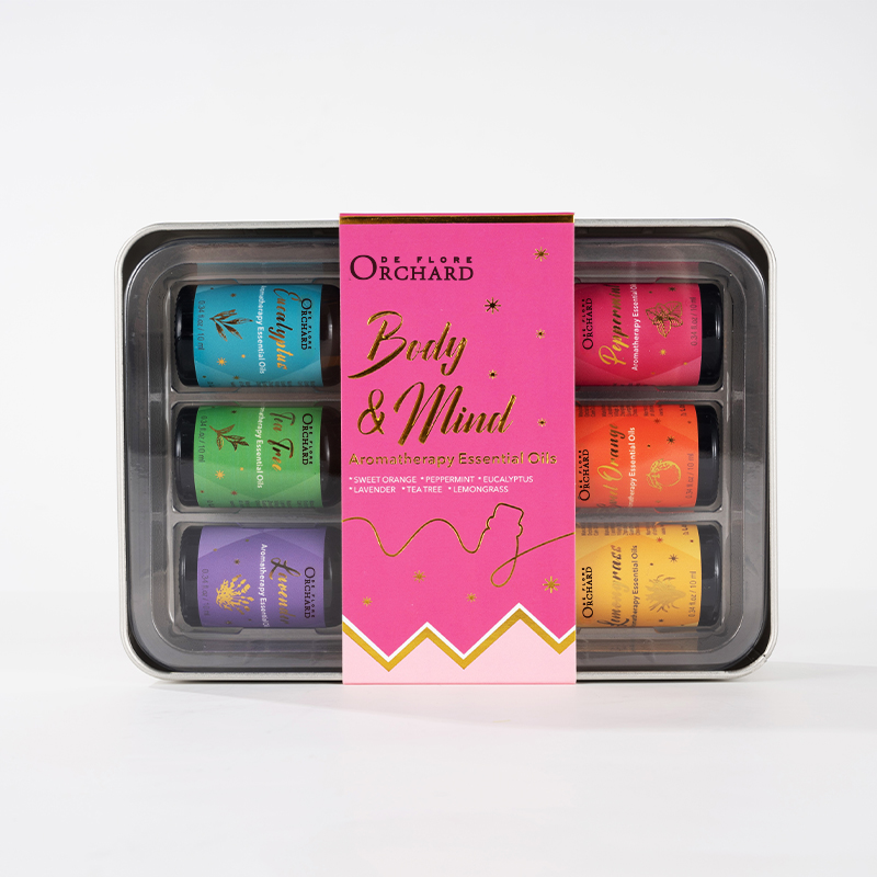 Ensemble d'huile essentielle