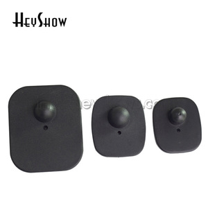 Alarma de seguridad de etiqueta dura antirrobo RF 8,2 MHz imán de plástico ABS 65*54mm rango de detección 1,2-1,6 MM para sistemas EAS de tienda minorista - Product Image 3