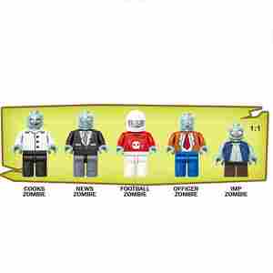 2025 New Zombie Mech Building Blocks Plant <strong>Legion</strong> Children's Assembly Puzzle Assembly Building Blocks <strong>Toy</strong> Box Wholesale