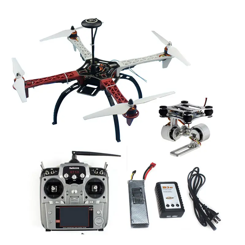 F450-V2 Oem/odm Frame Gps Apm2.8 Flight Control Fs-i6 trasmettitore Kit aereo a 4 assi Drone Rc Kit completo Quadrocopter F450-v2