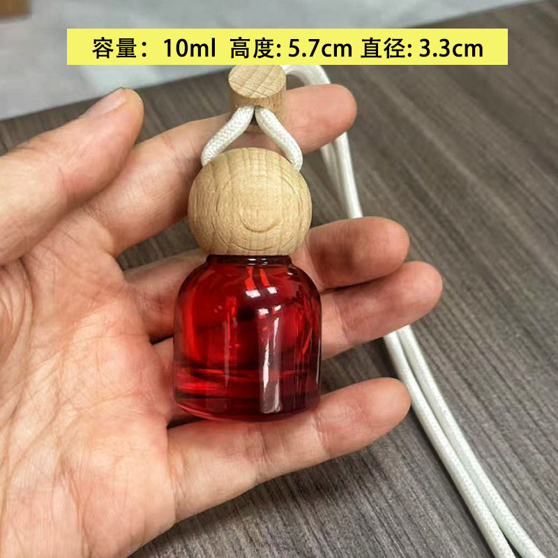 10ml transparente rojo brillante