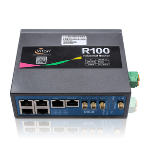 Supporto Modbus TCP RTU VPN R100 3G 4G LTE wireless router industriale con porte di IO - Product Image 6