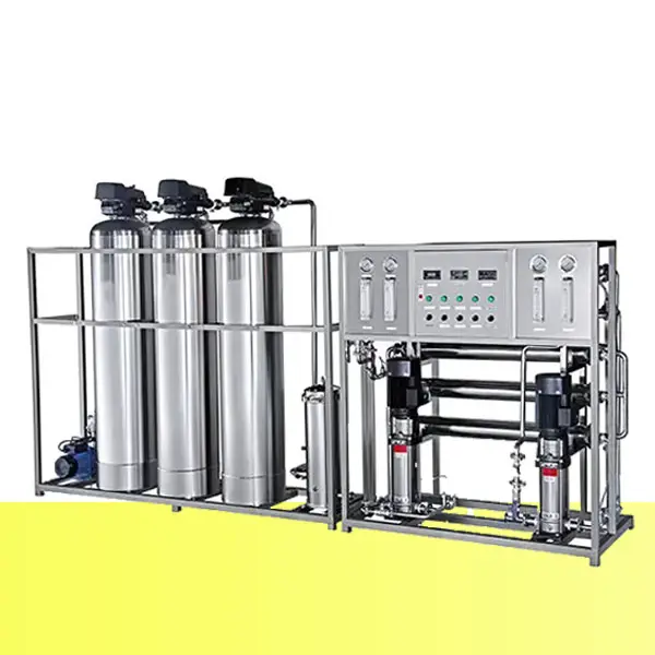 Appareil de traitement de l'eau industriel par osmose inverse (LPH/1000), système de filtration, d'eau pure, osmose inverse