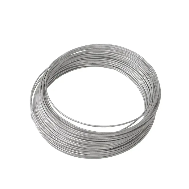 Binding Gi Wire Bwg 18 20 21 22 Alambre de acero al carbono de hierro electro galvanizado para la construcción y la fabricación de mallas de alambre