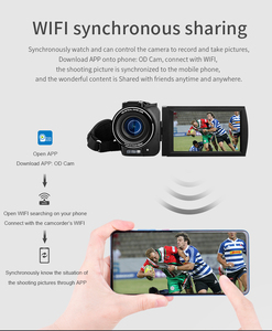AX60 UHD 4K 5.0MP Optical Video <strong>Camera</strong> 3.5'' <strong>IPS</strong> Screen Digital Cameras for Live Streaming Conference <strong>Recording</strong> <strong>With</strong> HDMI - Product Image 5