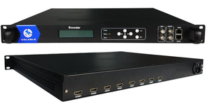 HOT 24 canali HD a IPTV IP ASI H.264 MPEG4 Encoder IP MPTS SPTS IPTV canali Multicast IP Video Encoder COL5011F - Product Image 3