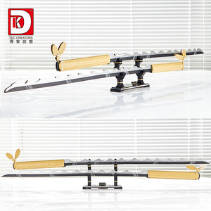 Mô hình kiếm Nichirin Inosuke bằng gạch lắp ráp, đồ chơi trưng bày Katana, bộ xếp hình sáng tạo dành cho trẻ em và người lớn, quà tặng - Product Image 6