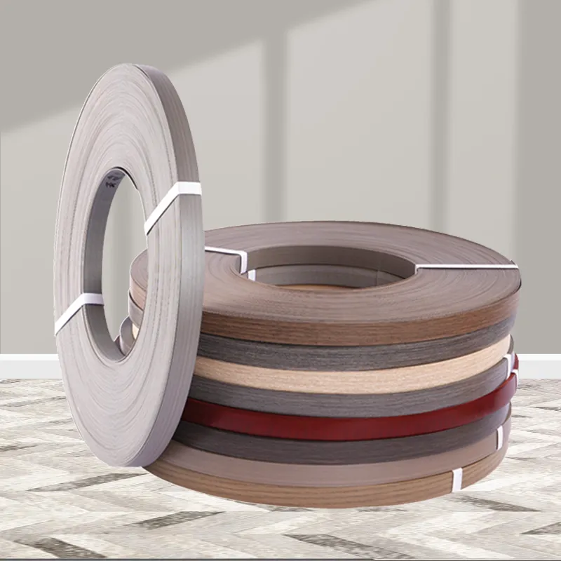 2024 Linyi PVC Furniture Edge Banding Tape for Plywood MDF Board Melamine PVC Edge Banding