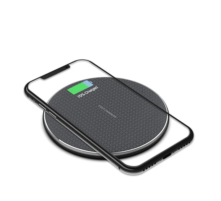 Producto caliente 2024 Precio barato 10W 15W Universal Mobile Wireless Fast Charger Pad Cargadores de teléfono