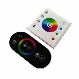 RF RGBW RGB светодиодный контроллер сенсорный экран DC12-24V 18A пульт дистанционного управления канал для RGB RGBW ленточная лента