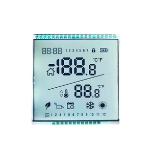 Werkseitig benutzer definiertes Segment TN Lcd-Anzeige Digitaler Temperatur regler Bildschirm Lcd-Anzeige - Product Image 1