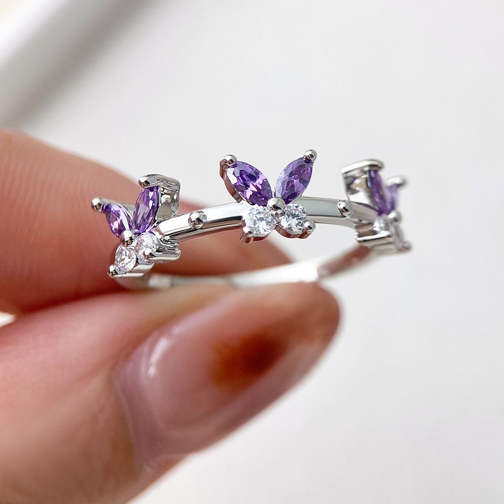 R2124 : Argent/Violet