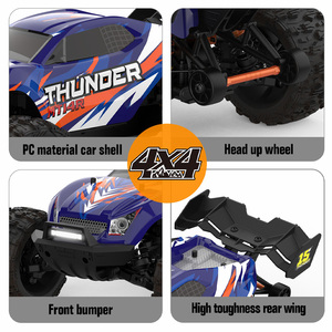 Rc araba şanzıman Rc arabalar 1/4 Jsi Robot MT14R 2.4Ghz 4-Channel uzaktan kumanda (uzaktan kumanda baz gerektirir) - Product Image 3