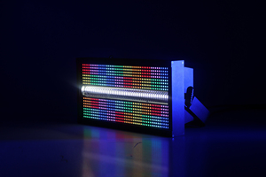 流行频闪面板灯大功率发光二极管800pcsx0.3w RGB 3in1 + 48X5w连续波舞台灯，用于DJ迪斯科娱乐 - Product Image 6