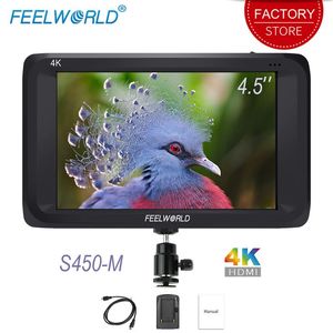 Feelworld S450-M 4.5 Inch Small Portable <strong>Camera</strong> Field Monitor With Full HD Screen Video Display 3G-SDI <strong>Output</strong> for DSLR <strong>Camera</strong> - Product Image 5