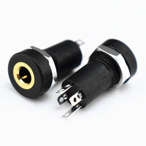 Upply 3,5 MM Deeeadset Lug udio ideideo ututput ACK nput ACK tical ertical Anel ount onnector ocemale ocket PJ-392/391/39A - Product Image 3