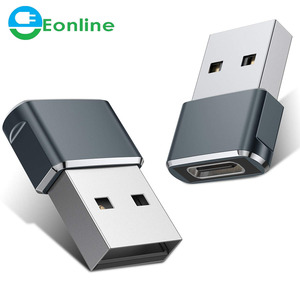 EONLINE USB C dişi USB erkek adaptör tip A şarj cihazı dönüştürücü Apple iWatch seyretmek serisi 7 8 SE, iPhone için 11 12 13 14 - Product Image 1