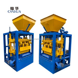 Three-Phase Qt4-24 Small Hollow <strong>Block</strong> Forming <strong>Machine</strong> <strong>Building</strong> Brick Press Engine Core for Cement Raw Materials 220V Voltage - Product Image 4
