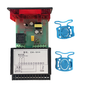 EW-181デュアルデジタル温度コントローラー2リレー出力12V24V220V温度調節器サーモスタットヒータークーラーデュアルプローブ - Product Image 4