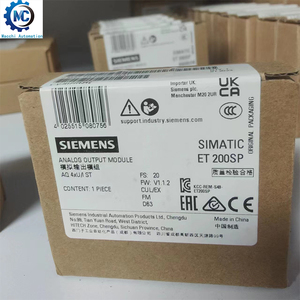 Siemens 6ES7135-6HD00-0BA1 SIMATIC ET 200SP Módulo de salida analógica Salida analógica 4XU/I Tipo estándar - Product Image 3
