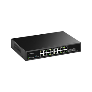 2.5G <strong>Network</strong> Switch,16 X 2.5G RJ45 Base-t Port, 2 X 10G SFP+ Slot 120G <strong>Bandwidth</strong>,Plug&amp;Play Unmanaged Home Lab <strong>Network</strong> Switch - Product Image 1