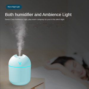Hochwertiger tragbarer Luftbe feuchter mit kleinem Nachtlicht Cool Mist Aroma therapie ätherisches Öl Luft Diffusor Mini Luftbe feuchter