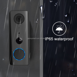 Soporte Full-Duplex Intercom Tipo de tarjeta impermeable Detección PIR Cámara de seguridad inteligente para el hogar Timbres de video - Product Image 3