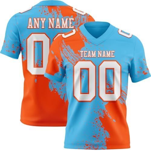 Hot Blue and Orange