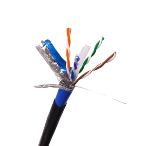 F/UTP CAT6 4PR 23AWG LSZH Ethernet cavo di rete 305 metri solido in rame nudo cavo per Computer di sicurezza - Product Image 6