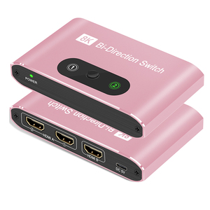 Conmutador HDMI actualizado 8K60Hz 1x2 Conmutador bidireccional Calidad de video sin comprimir hasta 8K60Hz 4K120Hz Resolución HD para PC - Product Image 6